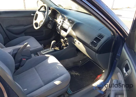 2003 Honda Civic Lx из США, поврежденный, VIN 2HGES16553H522939